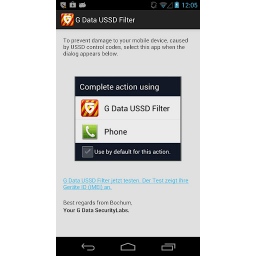 G Data USSD Filter - besplatna aplikacija koja štiti vaš Android od USSD ranjivosti